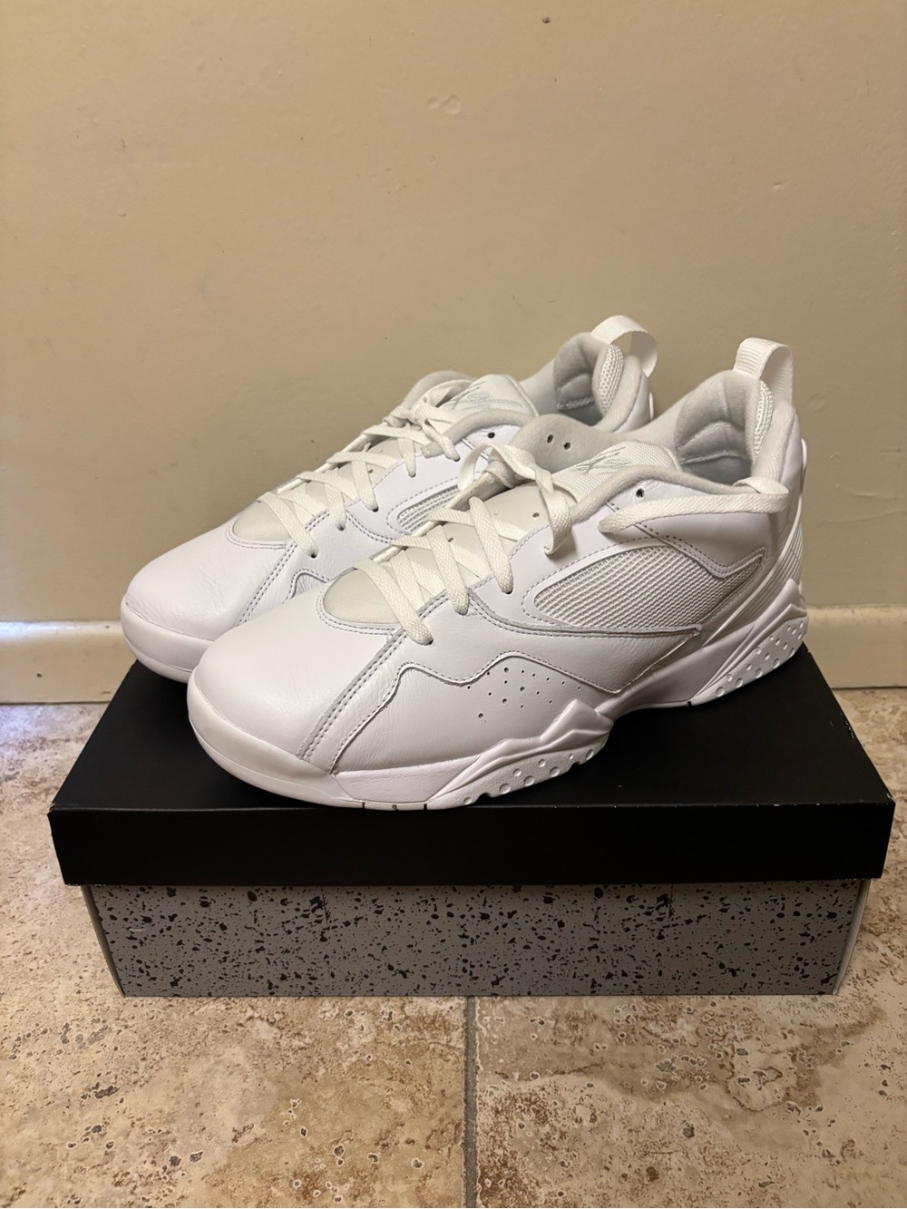 Nike Air Jordan MVP 92 Pure Money White Platinum Sneakers HQ3950-104 Men's 12/13